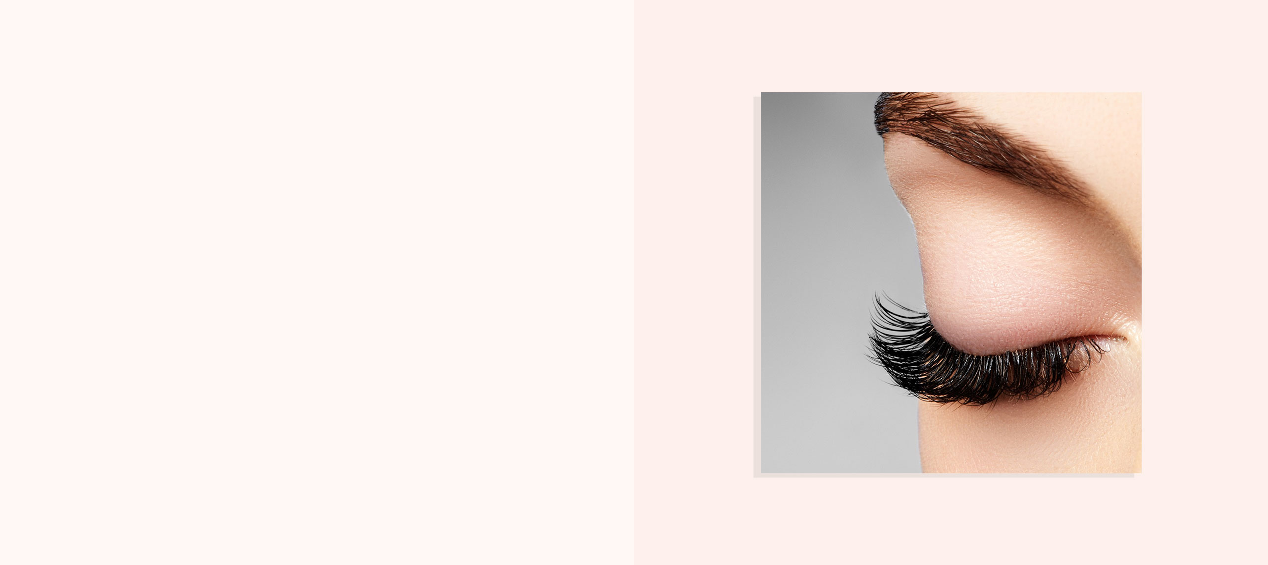 Wimperextensions en lash lift.